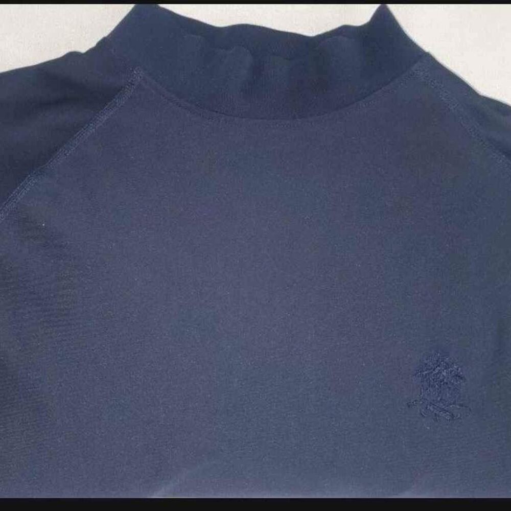 Men's FJ  Foot Joy Brand Black Base Layer/ Long Sleeved  Shirt -  Size Large.